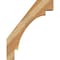 Ekena Millwork 6"W x 22"D x 28"H Merced Rough Sawn Knee Brace, Western Red Cedar BRC06X22X28MRC00RWR - alternate 3